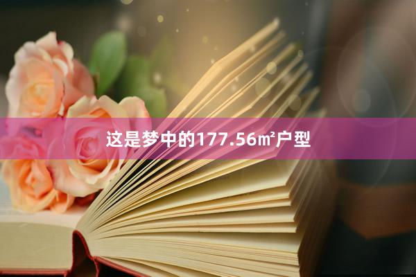 这是梦中的177.56㎡户型